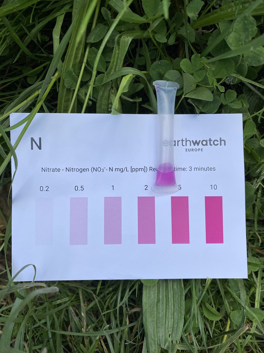 Starting a new project that takes inspiration from the colour coded Nitrate and Phosphate tests that <a href="/Earthwatch_Eur/">Earthwatch Europe</a> sent me during the UK a water Blitz!