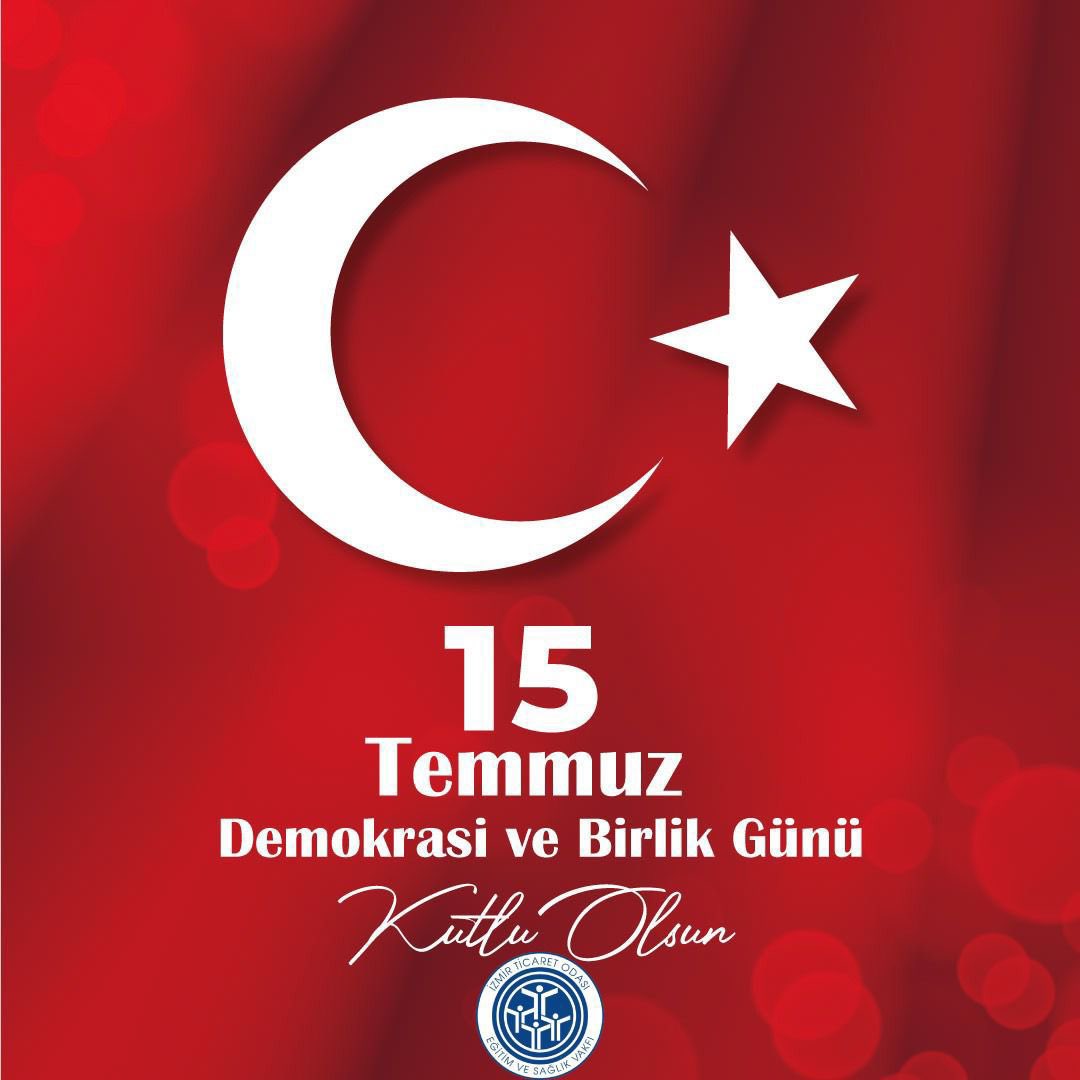 #15Temmuz #DemokrasiVeMilliBirlikGünü #İztoVakfi