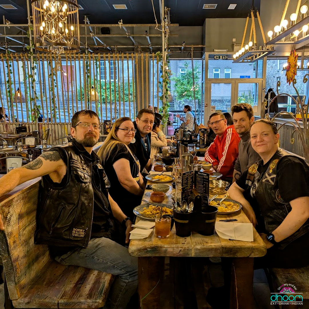 DStreetery's tweet photo. Good times at Dhoom!!
Bring your friends and family to Dhoom and try our specially curated taster menus.
Make your days special with a delightful dining experience.
..
..
#Dhoom #Guest #Dunfermline #fife #scotland #Indianrestaurantnearme #indiafood #enjoy https://t.co/yuoAQFpqTS