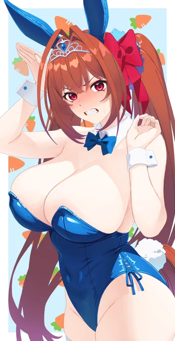 バニーガールなダイワスカーレットお絵描き! #ウマ娘 