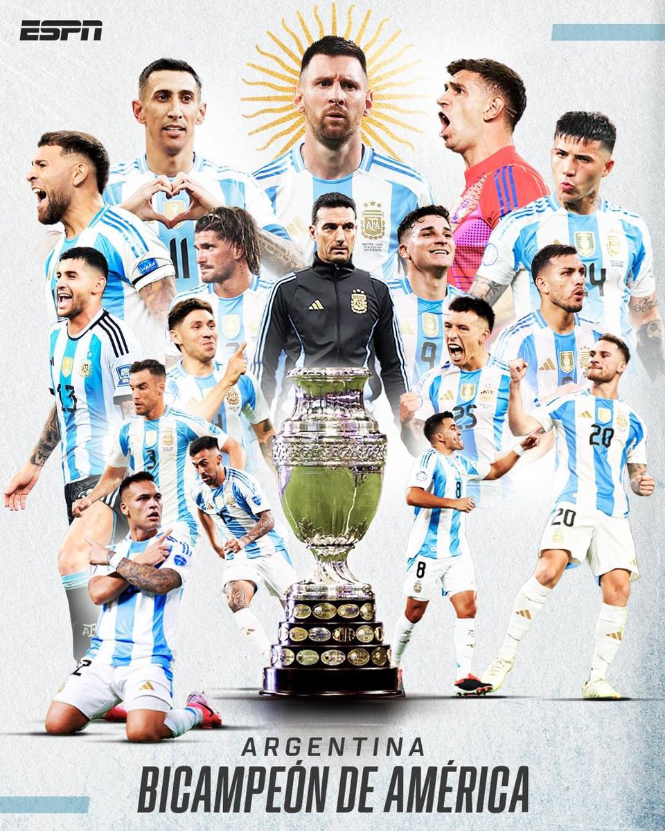 millsleo10's tweet photo. Estas imágenes 😭😭🇦🇷 
#Campeones #CopaAmerica2024 https://t.co/NSSaIYyy2H