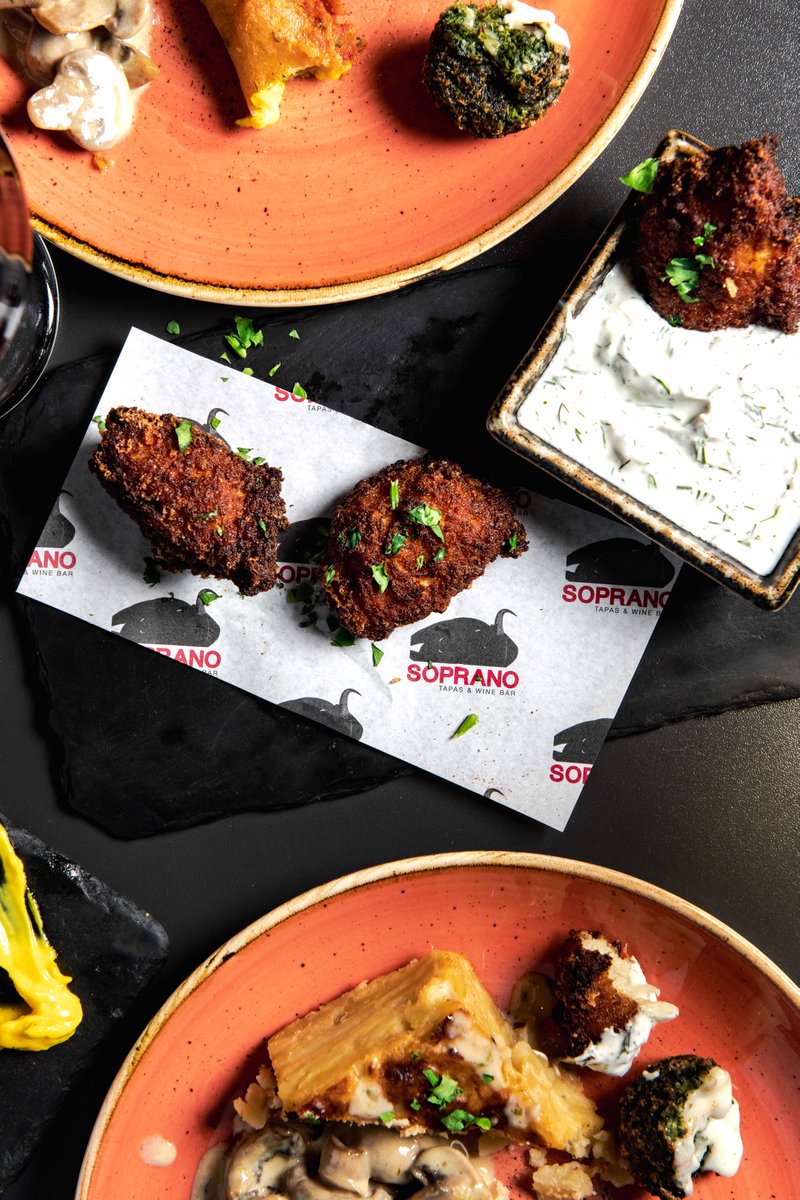 Made to share together with friends 🙌 Whether you’re dining at the restaurant or staying in with your <a href="/deliveroo/">Deliveroo</a> dishes, our Spanish tapas are perfect for passing around, piling up a plate, and savouring with the ones you love ❤️