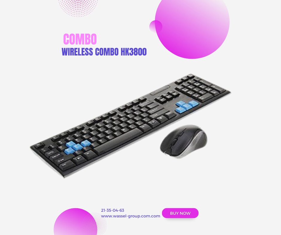 Ets_Wassel's tweet image. 🎉 Nouveau chez Technofeel des ETS Wassel ! 🎉 Découvrez notre combo sans fil HK3800 pour une expérience informatique optimale. Clavier ergonomique + souris précise = combo parfait ! 🔥
📞 21 35 04 63 🌐 wassel-group.com
#Technofeel #WasselGroup #ComboSansFil #OffreSpécial