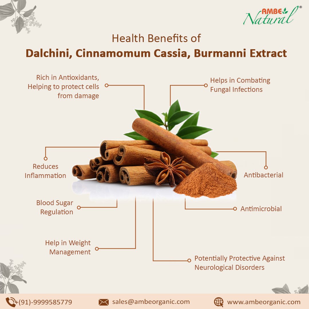 ambeorganic's tweet photo. Discover the natural power of our herbal extracts and botanical products at Ambe Organic. Enhance your health with the best nature has to offer!

#dalchini #dalchinibenefits #ayurvedictips #cassia #cinnamomum #cinnamomumcassia #Burmanniextract #extracts #herbal #ambenatural https://t.co/3t6d3byFTL
