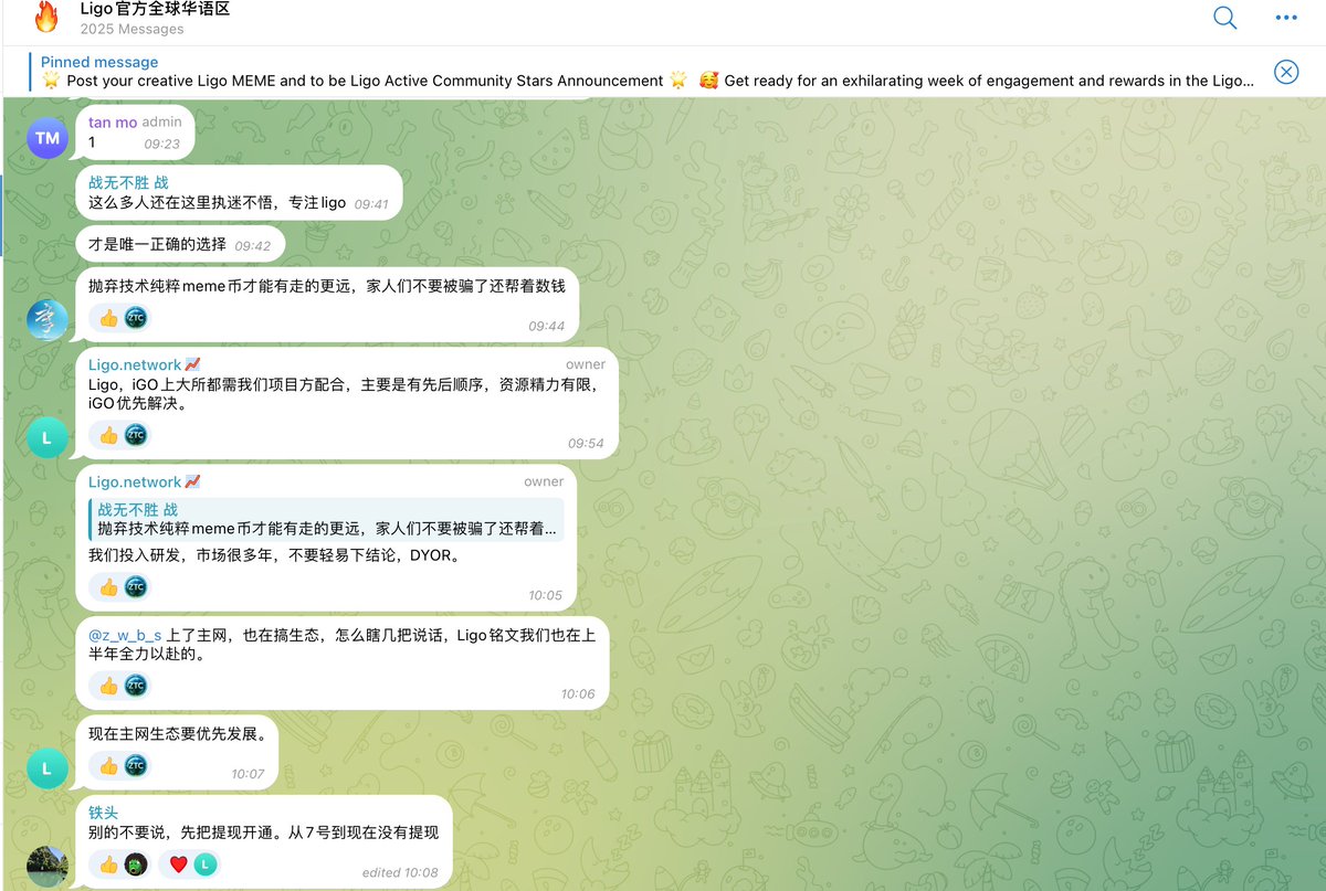 ligobtcdao's tweet photo. 社区并没有要求下架 $ligo ， $ligo 是BRC20铭文。

目前这个 @ligobtc 欺骗了社区，用户质押在其主网的资产被他谎称受到黑客攻击，然而实际情况却是监守自盗，他把一百多亿 $ligo 提空卖掉，现在很多用户反映无法将质押的资产提出来。

@ligobtc 打着 ligo铭文项目方哄骗，社区被他欺骗了，现在不会再被他欺骗，请 @gate_io @gateio_zh 核实情况，坚决不要相信这个老骗子是项目方，他没有权利下架 $ligo ， $ligo 上币的费用是社区出的钱，项目方并没有出钱！所以他不能代表 $ligo 官方和社区！！

@gate_io @gateio_zh