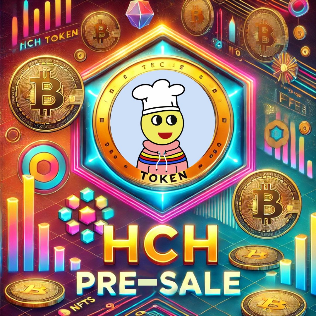 🔥 Get in early on the $HCH token presale!
📈 Buy HCH tokens now at a special rate.
🚀 First 100 buyers of up to 1000 HCH get an additional 20% tokens as a bonus!
💎 Buy over 1000 HCH and receive an NFT as a bonus!
🔗app.bounce.finance/auction/fixed-…

#Crypto #Presale #HCH #Airdrop #BTC