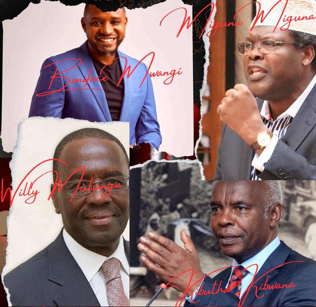 Here are the faces of the #GenzMillionaires swimming in millions and driving our country to Anarchy. It's time they're brought to book.
#KenyaNiYetu #RutoMustStay #TumekataaMapinduzi