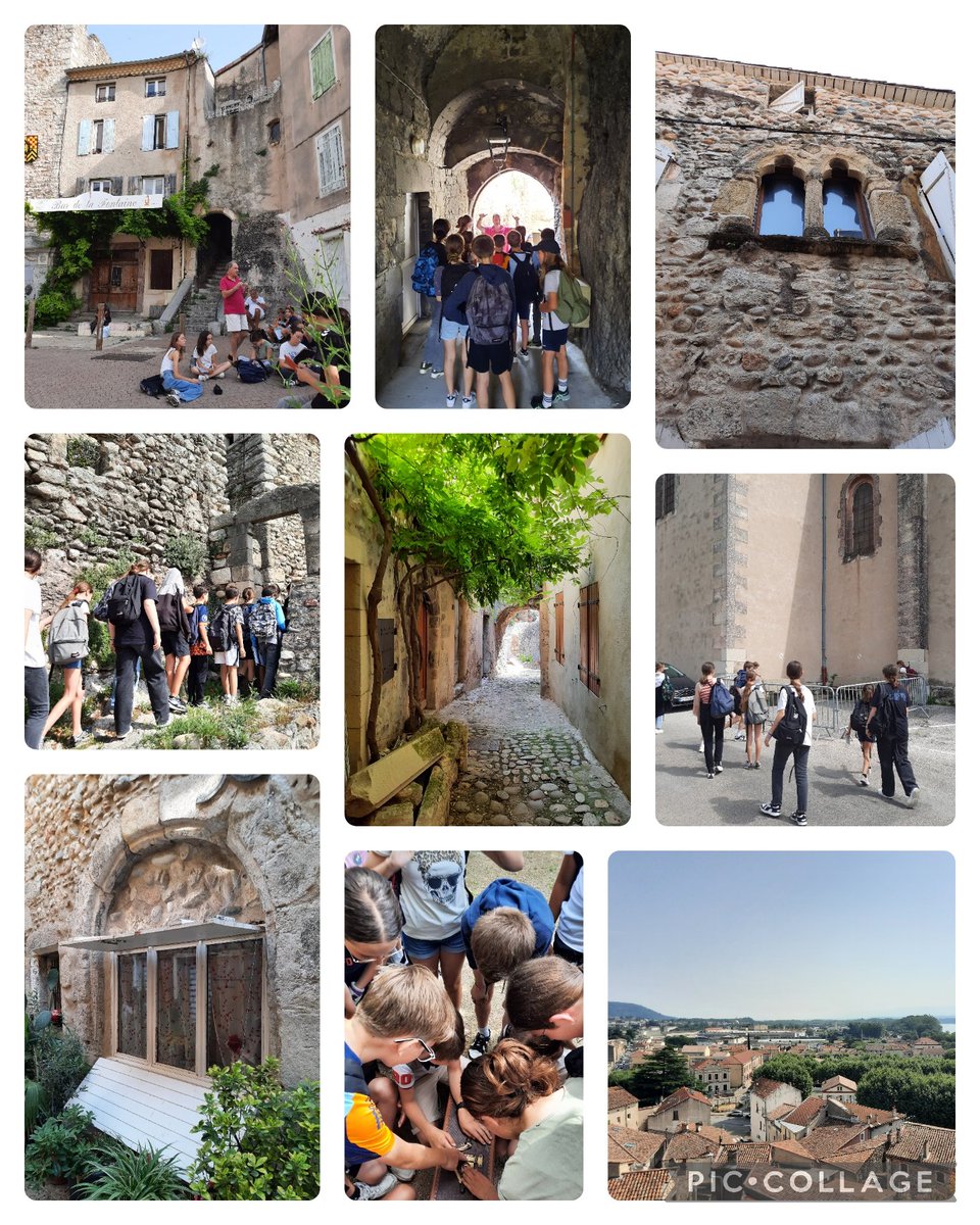 carine_combe's tweet photo. Vendredi 28 Juin... Mes élèves de 5e ont cherché le Graal dans le dédale de rues étroites du bourg médiéval de #LaVoulteSurRhône ! Rallye photo et récolte d'indices pour arriver à la solution finale !
#cooperation
#simulationglobale
@ClasseDehors
@AgeMoyen https://t.co/Pce2H6u5Lu