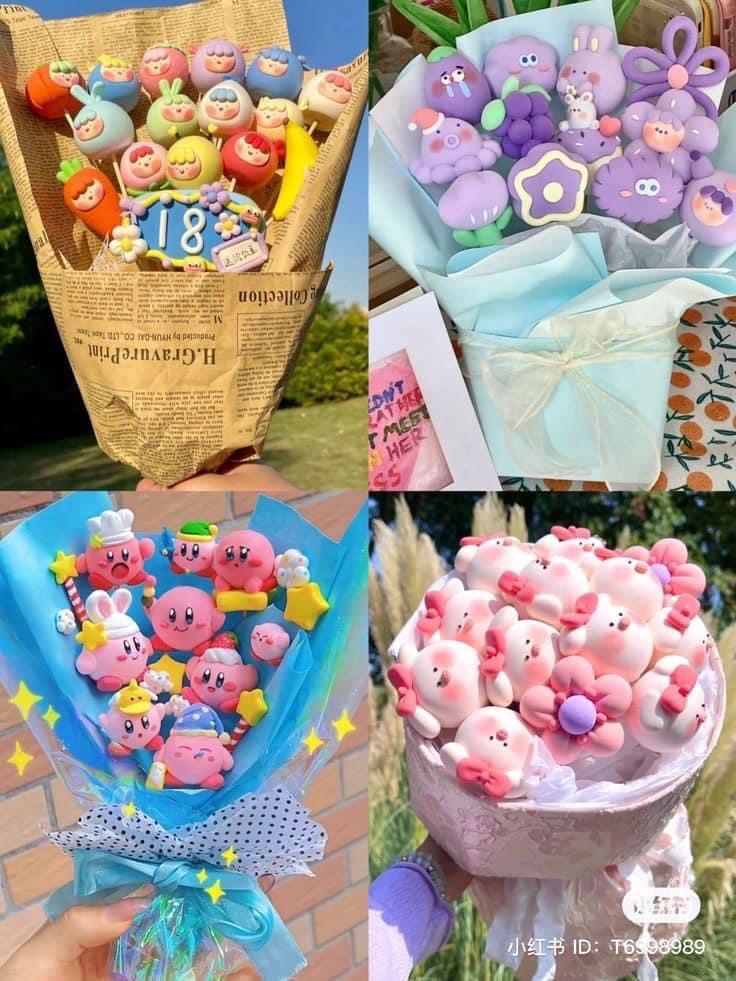audadism's tweet photo. 6️⃣ CLAY BOUQUET last but not least🥹 memang sumpah ni paling comel wakkkk

Sumber: pinterest &amp; tiktok

Clay bouquet paling BEST nak buat. Korang tak perlu bakat, cuma perlu rajin je!🤩💕

Please please RT korang biar ramai tahu. 👇 https://t.co/nlqn3TwwjA