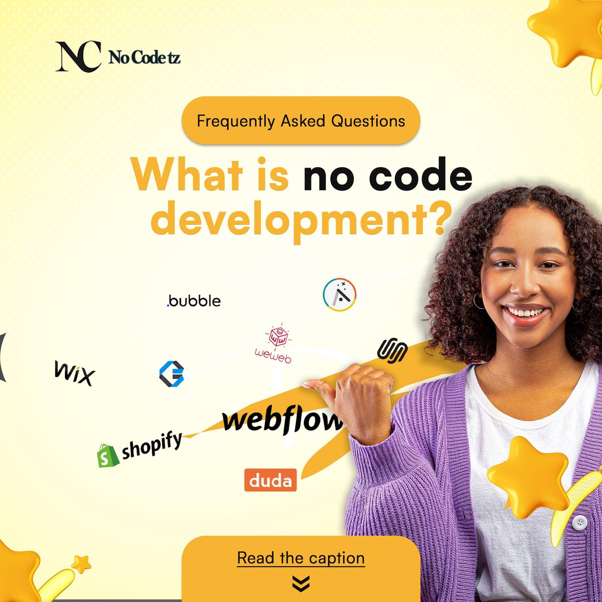 No-Code tz tweet media