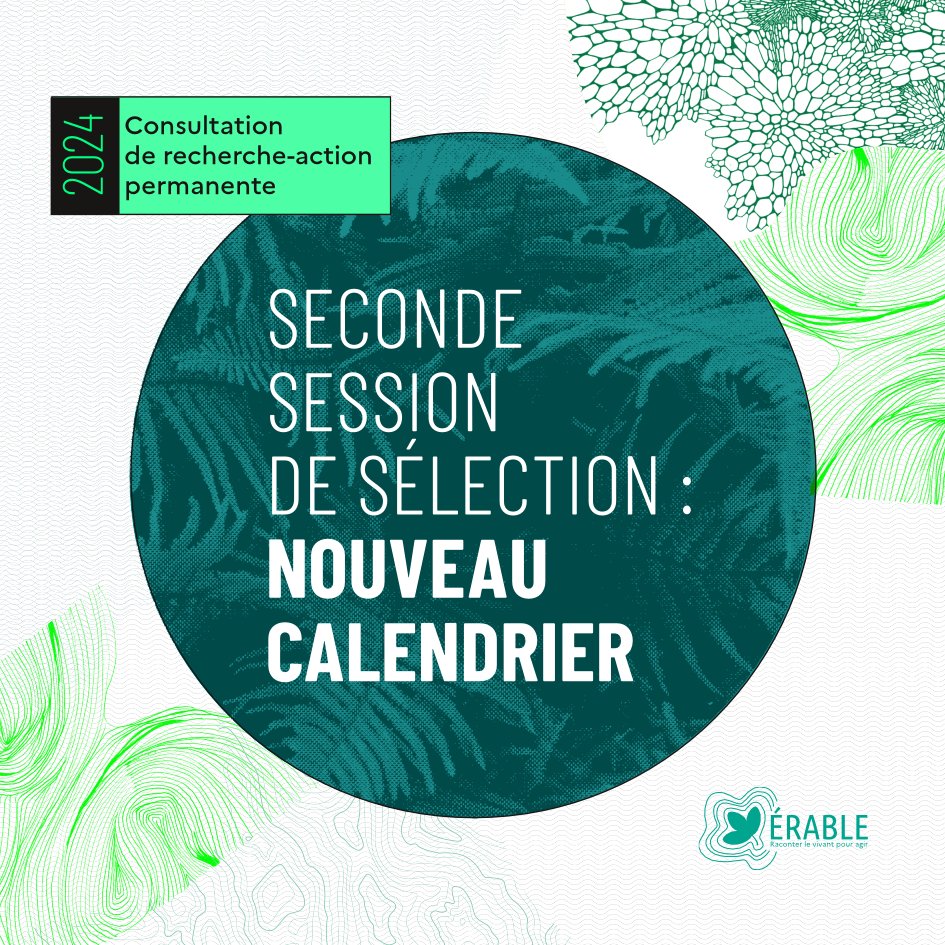 erable_program's tweet image. 📅 DECALAGE
La date limite de dépôt des candidatures à la consultation de recherche-action @erable_program est reportée au 9 octobre 2024. 

Retrouvez l'ensemble des nouvelles échéances sur le site erable.archi.fr 

Bel été ☀