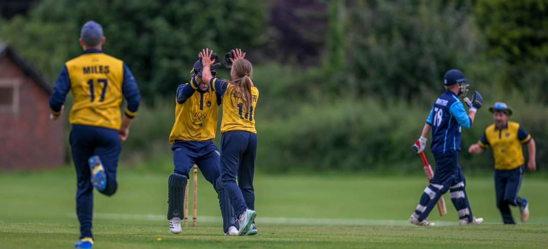 We've been rather quiet on X recently! 

Normal service to be resumed! 

Great to see <a href="/KateBraz6/">Kate Brazier</a> make her debut in the 1st XI this weekend

Helping to get us a win in the <a href="/mansfieldsportg/">Mansfield Sports Group</a> <a href="/ShropCCLeague/">ShropshireCCLeague</a> Premier Division, against <a href="/sentinel_cc/">Sentinel CC</a>
