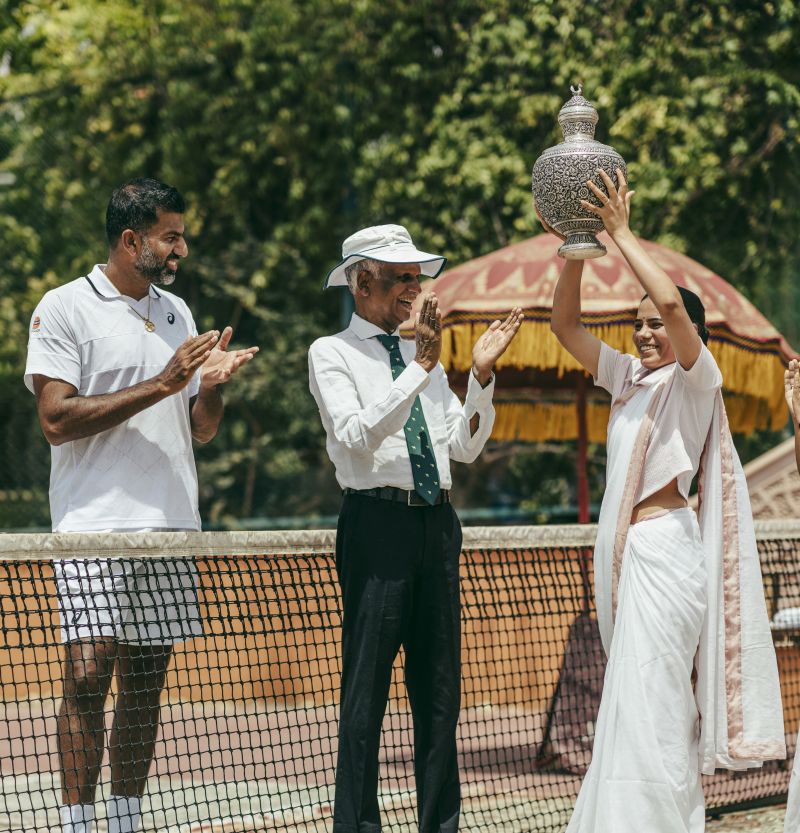 Nand Kishore Chaudhary (@n_k_chaudhary) on Twitter photo We at <a href="/JaipurRugs/">Jaipur Rugs</a> organized a Tennis Championship for our artisans with the best in the sport, <a href="/rohanbopanna/">Rohan Bopanna</a>.
Seeing our artisans play and enjoy was heartwarming.
Weâre grateful that "The Court of Carpets" is inspiring people.
Read Here: bit.ly/4cCTQPn
#JaipurRugs We at <a href="/JaipurRugs/">Jaipur Rugs</a> organized a Tennis Championship for our artisans with the best in the sport, <a href="/rohanbopanna/">Rohan Bopanna</a>.
Seeing our artisans play and enjoy was heartwarming.
Weâre grateful that "The Court of Carpets" is inspiring people.
Read Here: bit.ly/4cCTQPn
#JaipurRugs