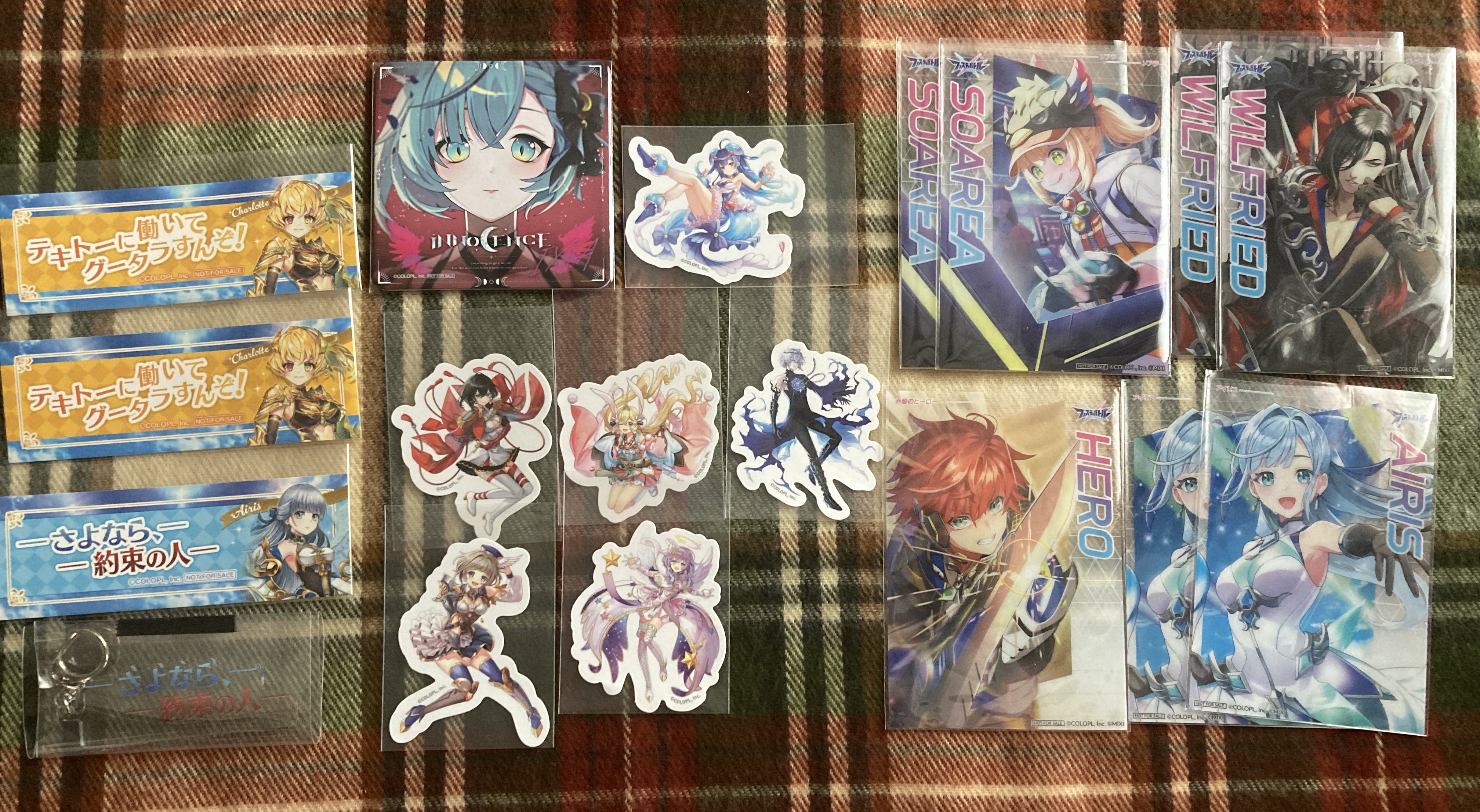 白猫プロジェクト サヤ 色紙 コースター 白猫初夢フェア2024