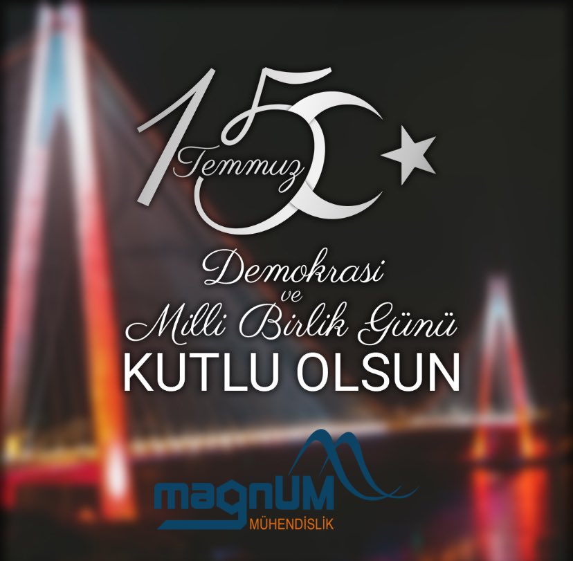 Milli irademizin gücünü temsil eden 15 Temmuz #DemokrasiveMilliBirlikGünü kutlu olsun. Ülkemizin bağımsızlığı, birliği ve bütünlüğü için canlarını feda eden şehitlerimizi rahmet ve minnetle anıyorum.