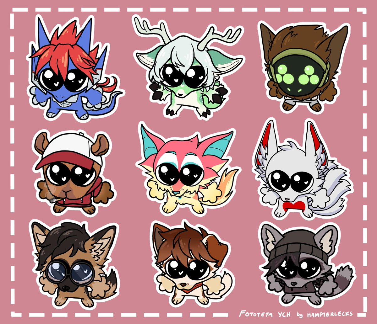 hampterlecks's tweet photo. Fototeta YCH !
Thankiew sooo much for all the support!!! Gonna compile and post them slowly but here's some of the many I got! YIPPEE !!!!!! https://t.co/Sn01gfkpjN