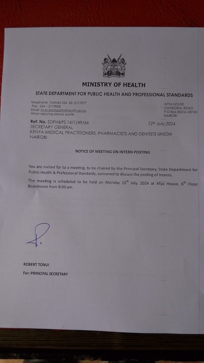 Manszoouuriy___'s tweet photo. Unverified letter purportedly calling for a meeting to plan for another meeting on posting of Medical Interns... Too many meetings.

Our demand is simple. Post all and pay as per CBA2017
#OccupyMOH
#PostAndPayDoctorInterns
#ImplementCBA2017 https://t.co/6qQk6tBB8Z