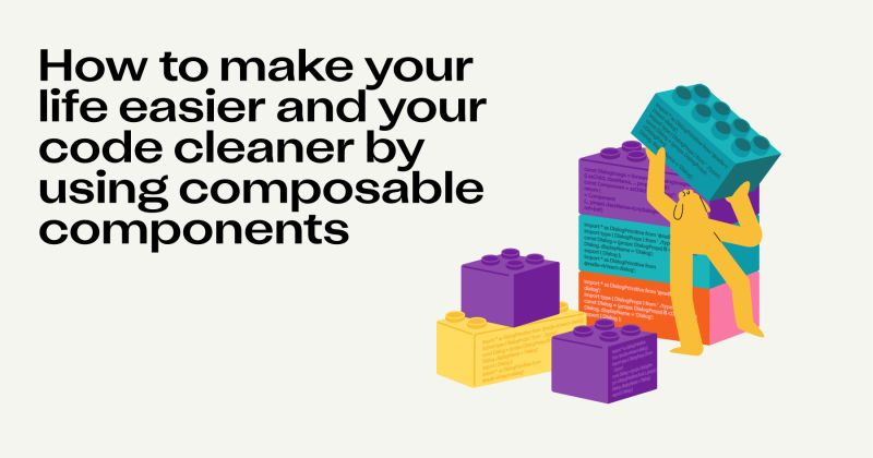 If maintaining, editing and updating your original components for an ever-evolving digital product sounds like a nightmare, Maria Sole has some advice for you.

Make your life easier and your code cleaner with her advice on using ✨composable components:
belkadigital.com/blog/how-to-ma…