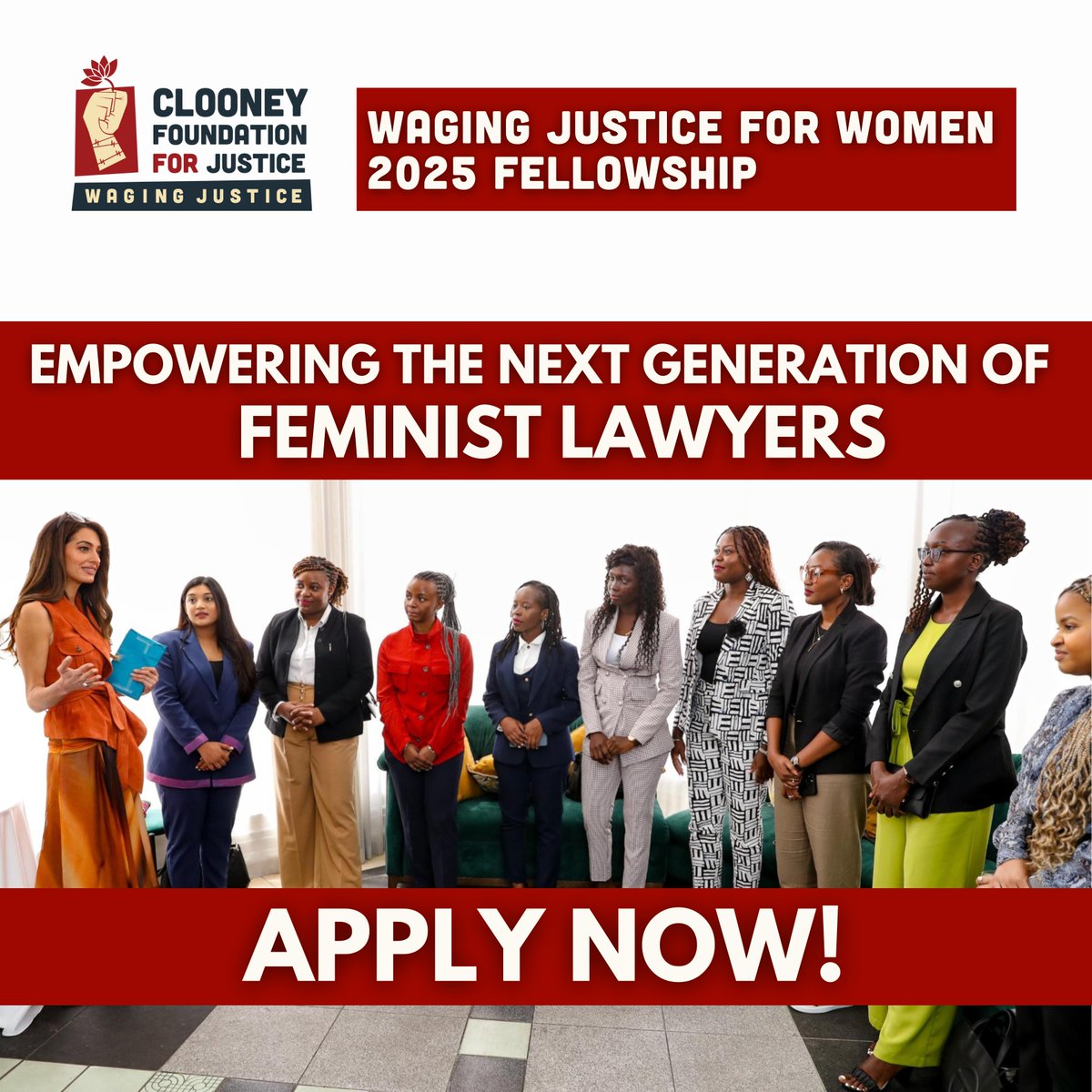 Clooney Foundation for Justice tweet media