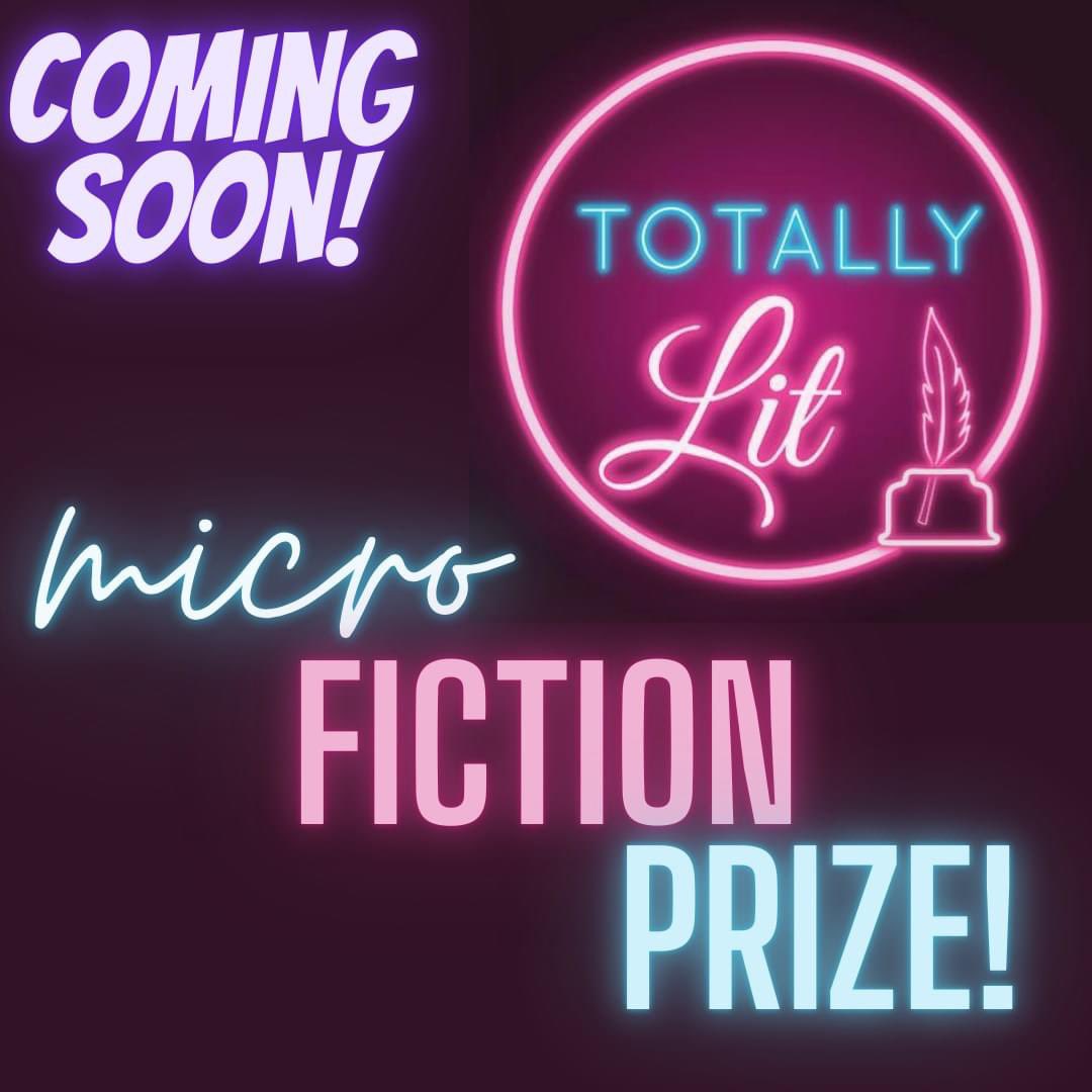 🎺EOI!🏆

Seeking sponorship/prizes for the upcoming Totally Lit Micro Fiction Prize!

If you are a publisher or industry professional and would like to support the Totally Lit Micro Fiction prize please reach out!

Writing pals! Please share amongst your neworks!