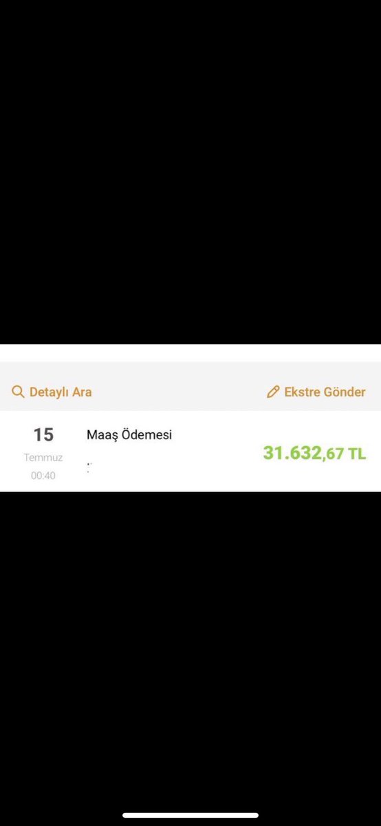 Bu ham maaş değil. Bu gördüğünüz miktar 
Maaş+Ek ödeme (5800 tl)+iki haftalık yol yemek (2500 )+ iki nöbet (400) 
Yani bu miktardan bunları çıkarttığımızda yuvarlak hesap 23 bin 
EVET YANLIŞ DEĞİL 
MAAŞ 23 BiN <a href="/cengizmete/">Cengiz Mete</a> 
<a href="/Yusuf__Tekin/">Yusuf Tekin</a> 
<a href="/oguzozat/">Oğuz ÖZAT</a> <a href="/fethigurer/">Ömer Fethi Gürer</a> #CengizMeteİstifa