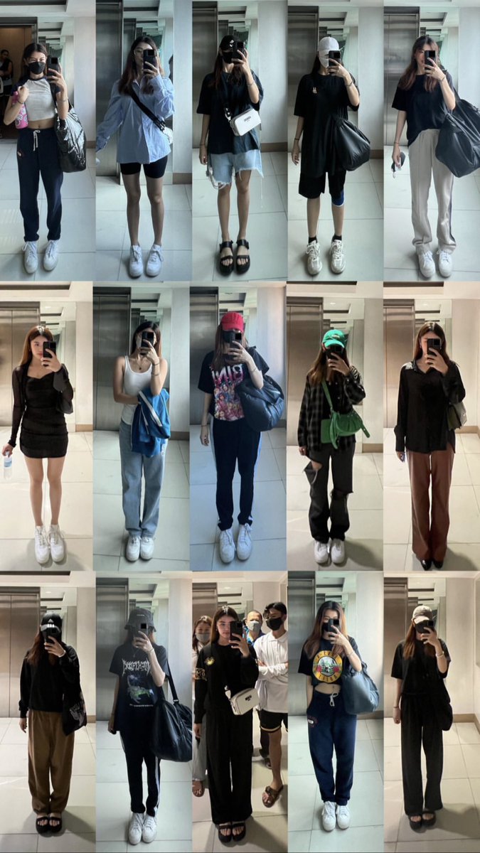 before being the ribboned coquette girlie that maloi is, she was the jorts sweatpants tanktops oversized tshirts yves girlie