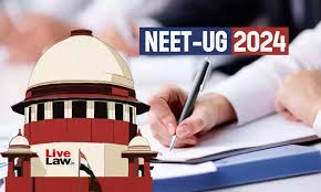 LiveLawIndia's tweet photo. #SupremeCourt hears the Transfer Petitions filed by National testing Agency relating to the ongoing NEET Controversy 

CJI: we will tagg with the Vanshika Yadav matter 

#NEETUG2024 https://t.co/dm6JSxMOuv