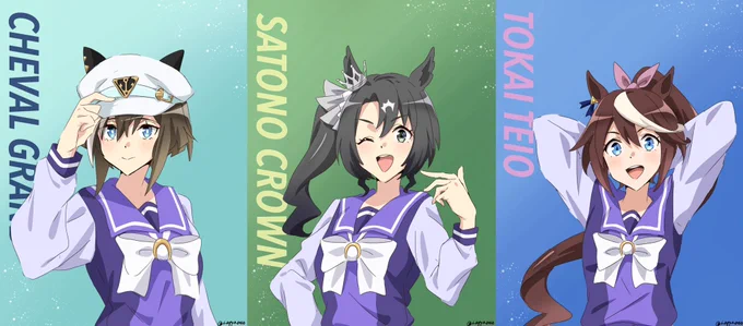 できた! 描いたことないキャラ多かったから楽しかった! リプくださった方ありがとうございました ※顔の向きほぼ同じなのは→向き苦手だからです