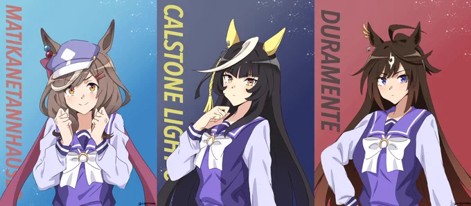 できた! 描いたことないキャラ多かったから楽しかった! リプくださった方ありがとうございました ※顔の向きほぼ同じなのは→向き苦手だからです