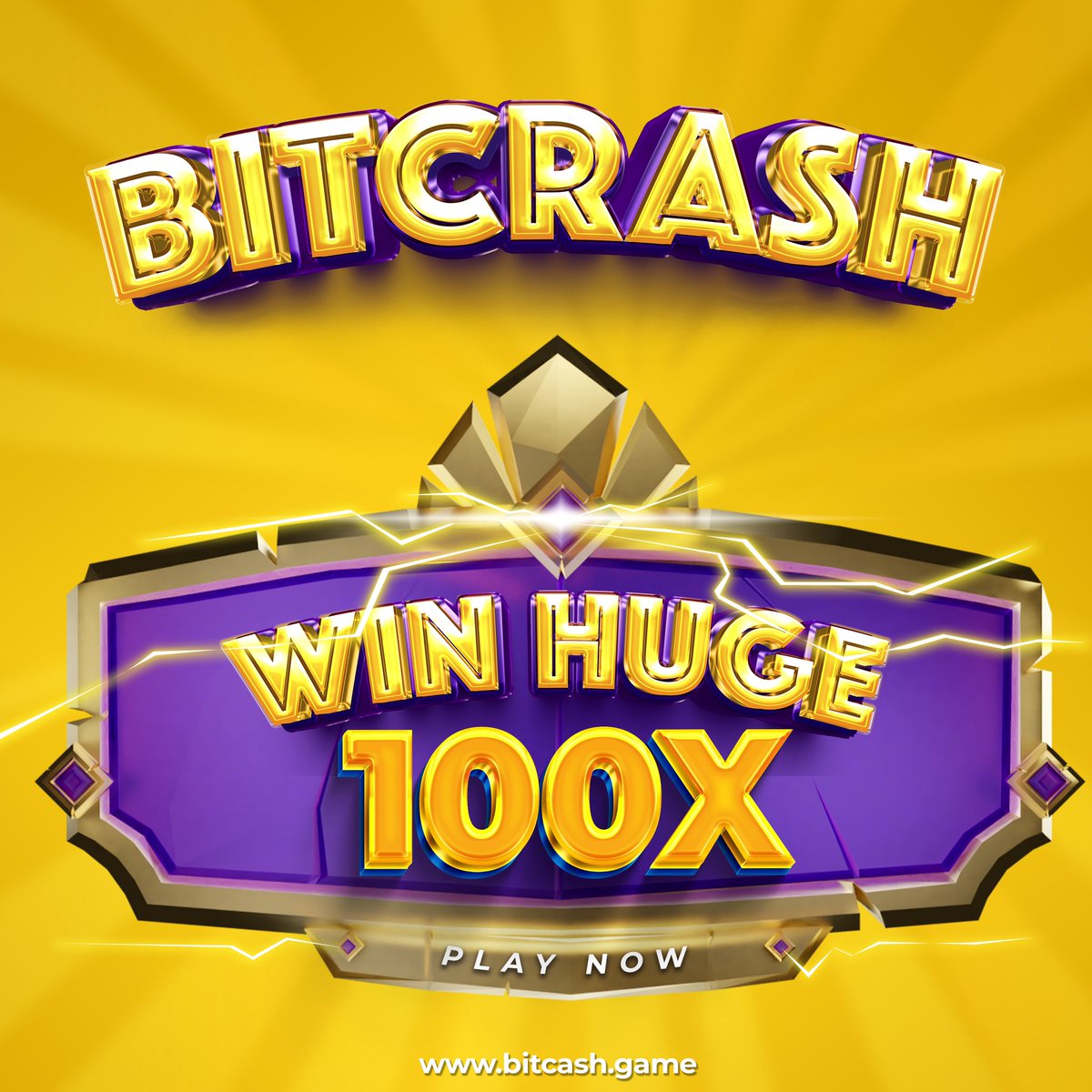 bitcrashgames's tweet photo. “Imagine multiplying your money 100x in just one minute! With #Bitcrash, it’s possible. 💸🚀 Dive into the adrenaline-pumping world of crypto gaming where timing is everything. Join the winners now! #CryptoGaming #Bitcoin #Blockchain #CryptoFun #PlayToEarn #CryptoCommunity” https://t.co/aegGAdnj8d