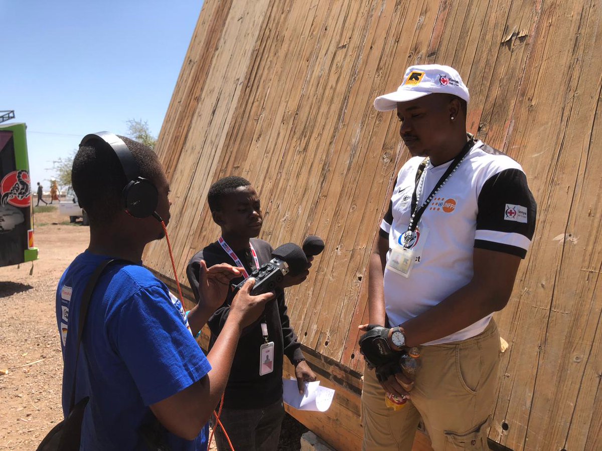 Sikika254's tweet photo. Happy Monday! π Sikika reporters are dedicated to bringing transformative radio programs to Kakuma, Kalobeyei settlement, and the Turkana people. Despite challenges, they're making a positive impact! π»π« #SikikaReporters #CommunityImpact https://t.co/ukr66rzoCb