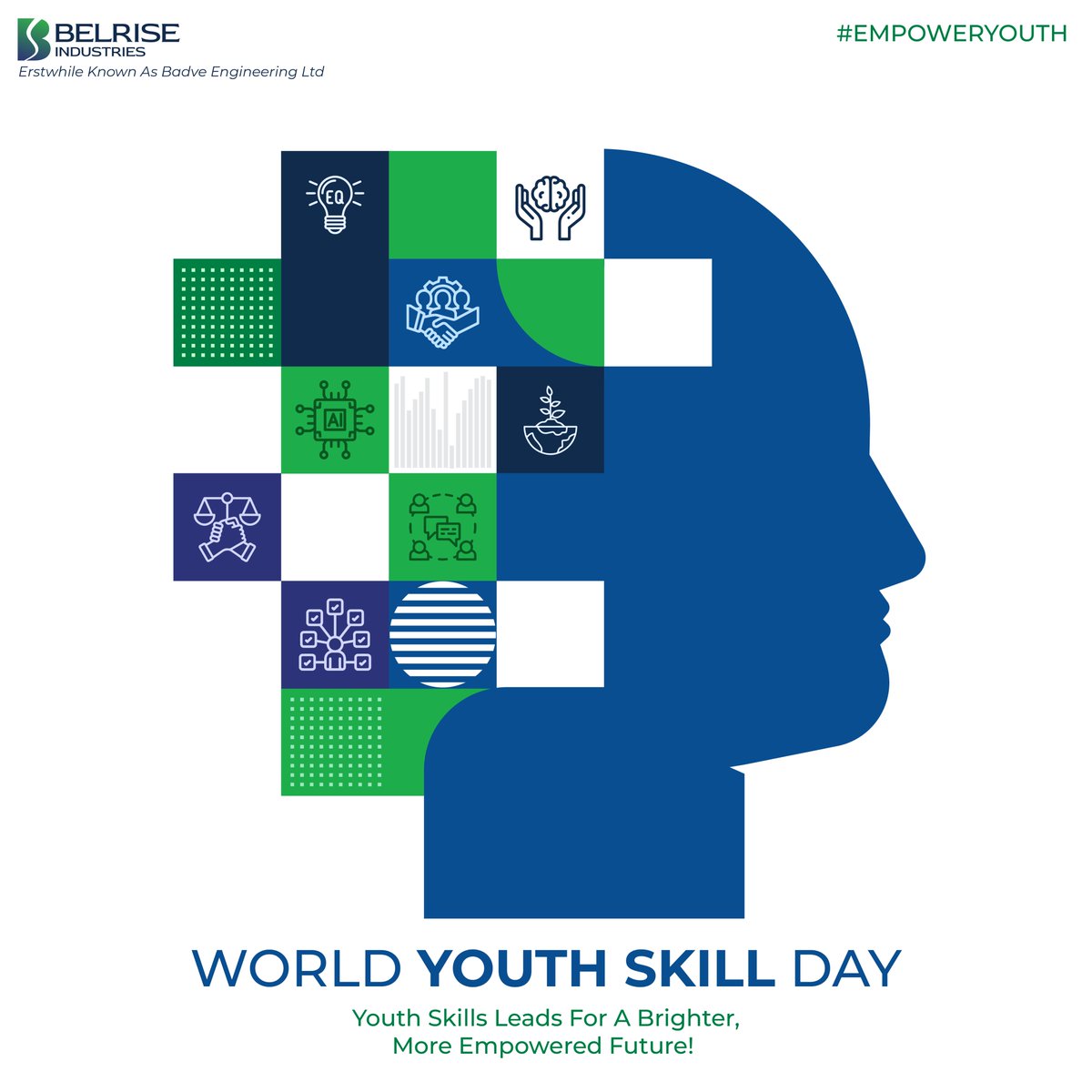 BadveGroup's tweet photo. #WorldYouthSkillsDay!   May this day ignite your curiosity, fuel your ambition, and empower you to achieve greatness through skill development. In the automotive industry, skilled youth drive innovation and sustainability. https://t.co/B1ujawC6kS