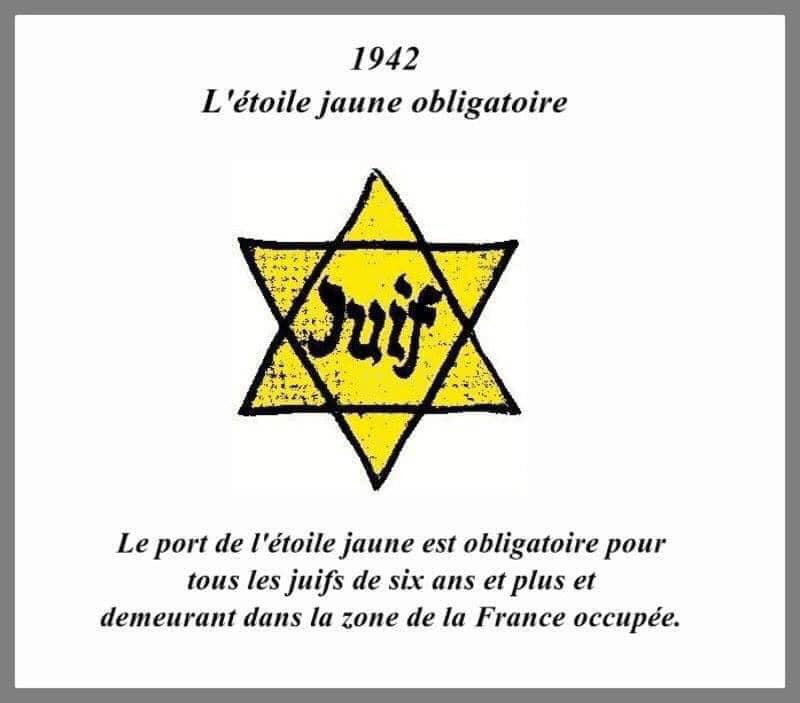 olivia220's tweet photo. Demain ça sera le 16 juillet et le 16 juillet 1942 ce fut la #RafleduVeldHiv
Très  fortes pensées pour les #victimes que j'aurai pu avoir comme ami(e)s  et aux membres du  Peuple auquel j' appartiens : le #PEUPLEJUIF.
Assassinés dans les camps de la mort nazis allemands avec la #complicité de la #France  et du monde entier qui ont laissé faire quand ils n'ont pas coopéré.