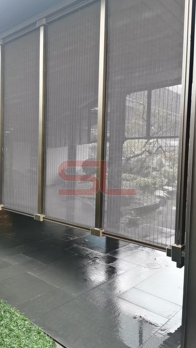 LiuAllen25477's tweet image. Stainless Steel 316 Decorative Custom Color Modern Style Woven Metal Wire Mesh For Partition Curtains.
#metalmesh#facade #Cladding #Architecturalmesh #architecture #steelwiremesh #interior #facademesh #meshscreen #interiordesign #officedesign #partition #divider