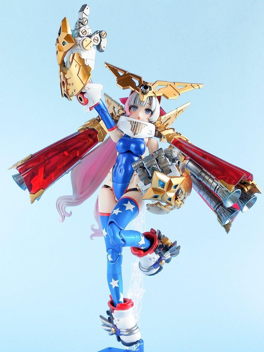 バスタードールパラディンぷち改造 ヒーローちゃんです。 #メガミデバイス