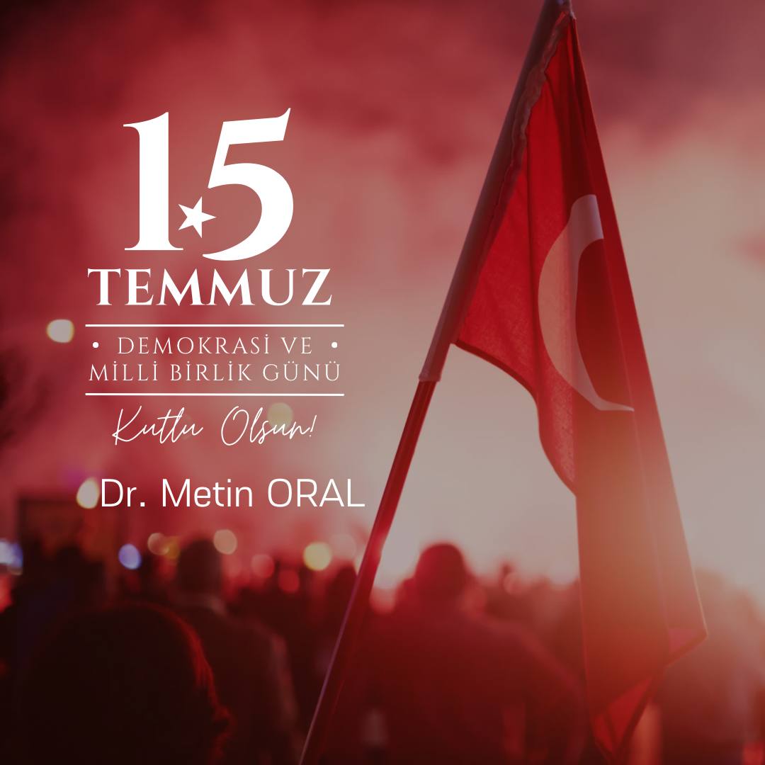 15 Temmuz destanının yıl dönümünde vatanımızın birlik ve beraberliğini korumak adına canlarını feda eden şehitlerimizi rahmetle anıyor, gazilerimize şükranlarımı sunuyorum.