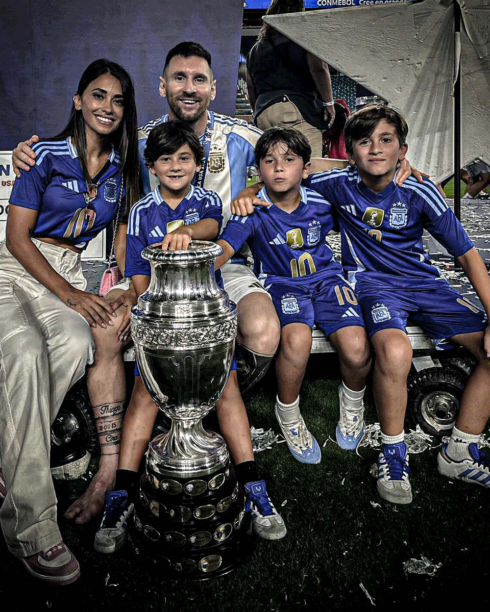 Dios, Patria, Lionel y familia