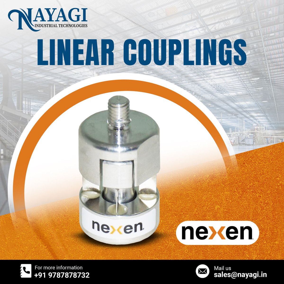 NayagiIndustry's tweet photo. Experience the precision of Linear Couplings with Nexon Group!
#LinearCoupling #rbrmotion #linearmotioncontrol #industrialproducts #supplier #authorizeddistributor #rodlocks #nexen #industrialequipments #precisionengineering #industrialautomationengineering #industrialautomation https://t.co/i3pIhAPUaH