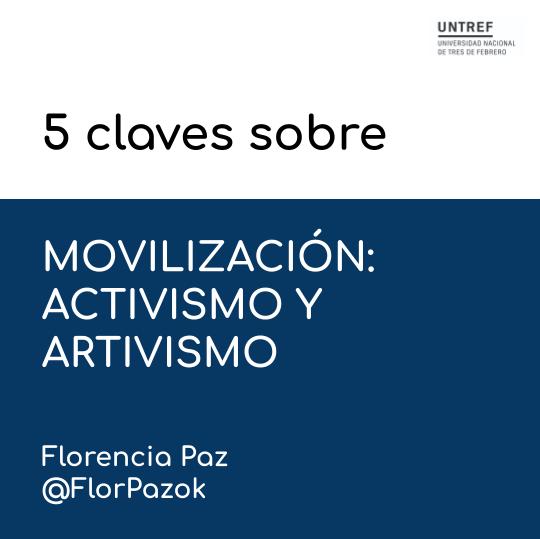 La movilización y el #activismo se han transformado completamente en los últimos 20 años. 
<a href="/FlorPazok/">Flor Paz</a> lo explicó en el Diplomado en Campañas Electorales y Comunicación Política que <a href="/antonigr/">Antoni Gutiérrez</a> dirige en <a href="/UNTREF/">UNTREF</a>. 
 
Compartimos 5 claves de su sesión sobre el tema ✊