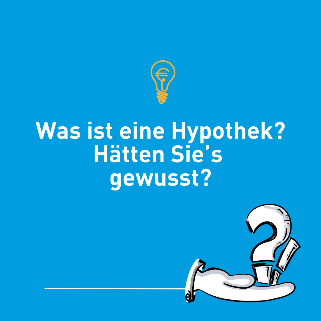 schuldenregeln's tweet photo. Was ist eine #Hypothek?
Eine Hypothek ist ein #Pfandrecht auf eine Immobilie. Es dient als Sicherheit für die Finanzierung einer Immobilie und ist im #Grundbuch eingetragen. Bei Zahlungsschwierigkeiten ist so eine Versteigerung von Haus oder Wohnung möglich.
#geldbegriffe https://t.co/gcMLLvBCuZ