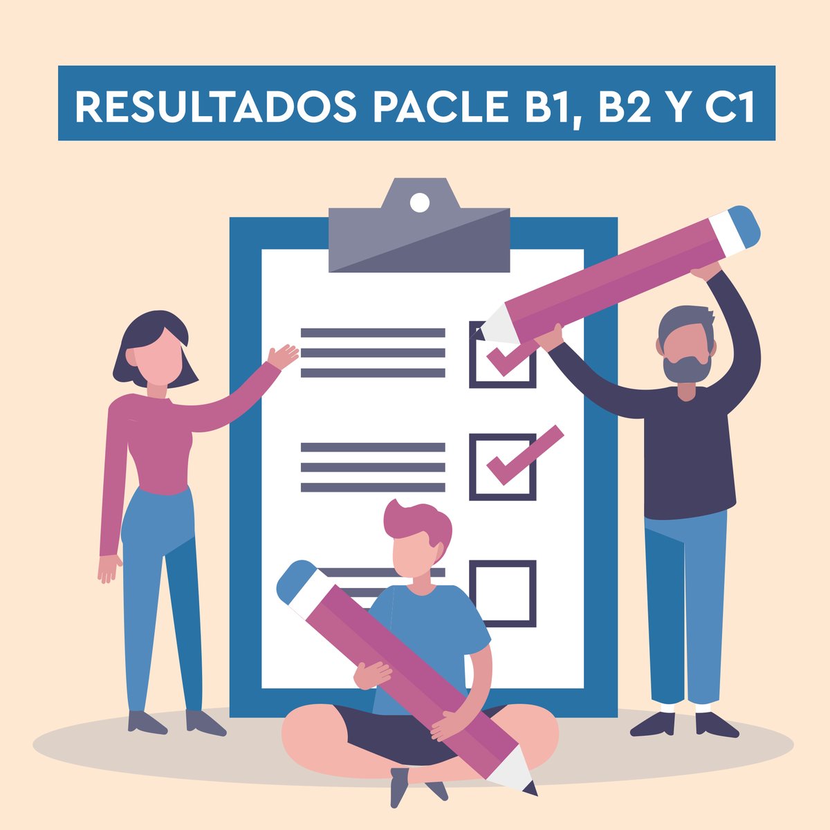 centreidiomes's tweet photo. ·💣𝗡𝗢𝗧𝗔𝗦 𝗣𝗔𝗖𝗟𝗘 𝗝𝗨𝗡𝗜𝗢
😉 Ya podéis consultar los resultados de las pruebas de junio de la 𝗣𝗔𝗖𝗟𝗘 de #B1 #B2 Y #C1 🇬🇧

https://t.co/LDxAIuqJ4l
🍀 Mucha suerte a todas y a todos! https://t.co/DF4tmdOv1g