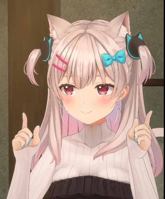 あまりにもお脳とスケジュールがクルクルして目が回ってきたので指をまわすことにした  ゆびをぐるぐる回すねき #shorts #vtuber #varkshorts 