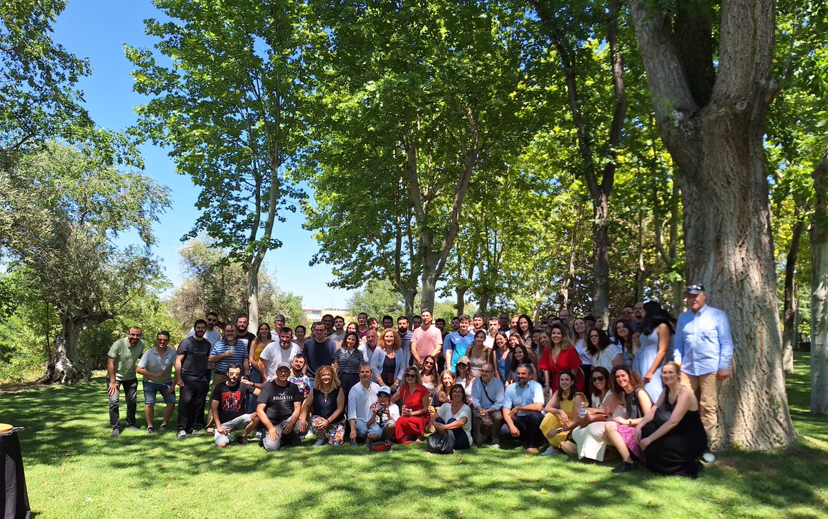 Estamos encantados de la visita que nos hicieron el viernes los compañeros de @Europeos_CSIC. #VRI