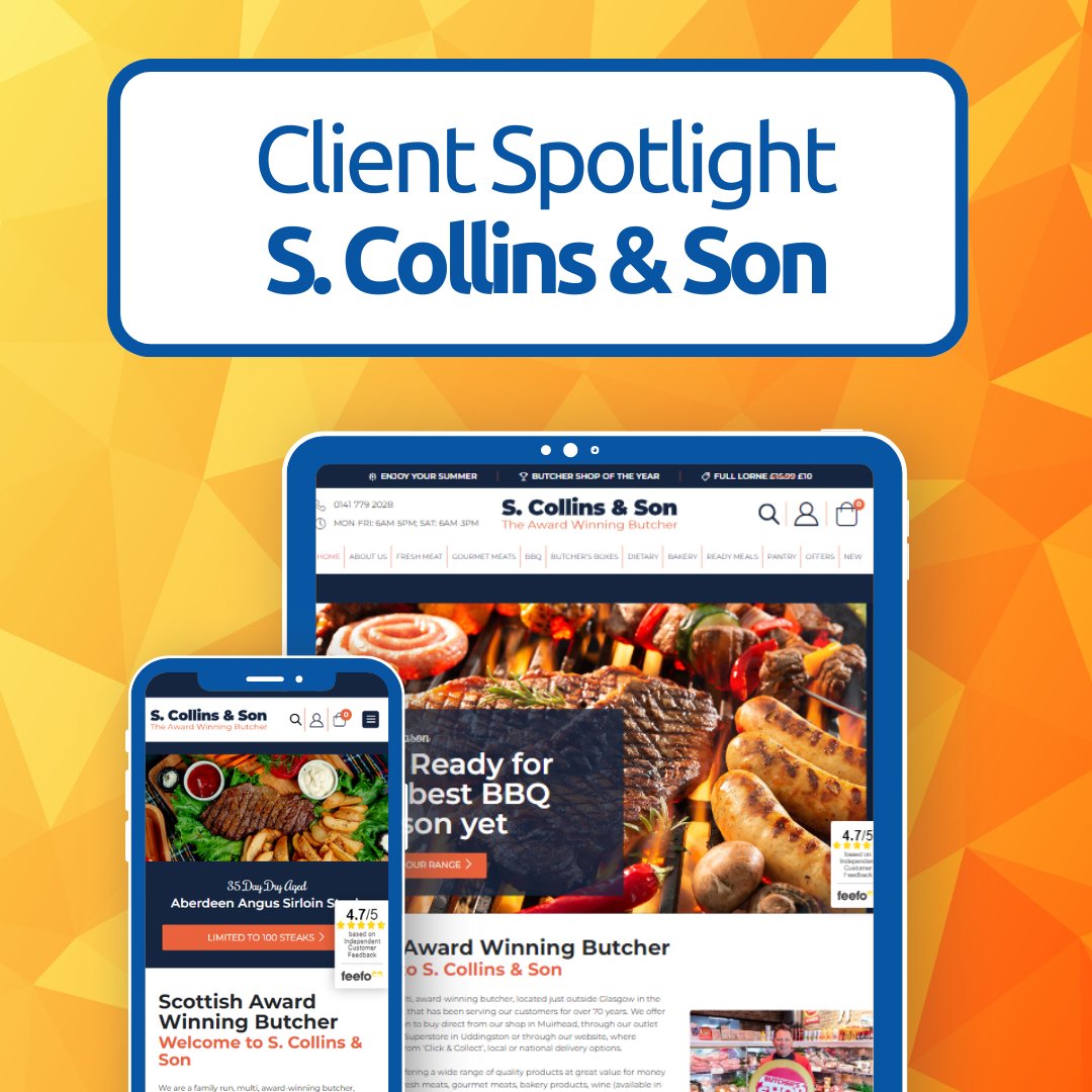 Client Spotlight: S. Collins &amp; Sons

Serving Muirhead for 70+ years, this family-run butcher offers fresh meats, gourmet delights, and more. 

Shop in-store or online at l8r.it/MGFG.

📍 Muirhead
💻 l8r.it/FXJk

Butchers #SCollinsAndSons