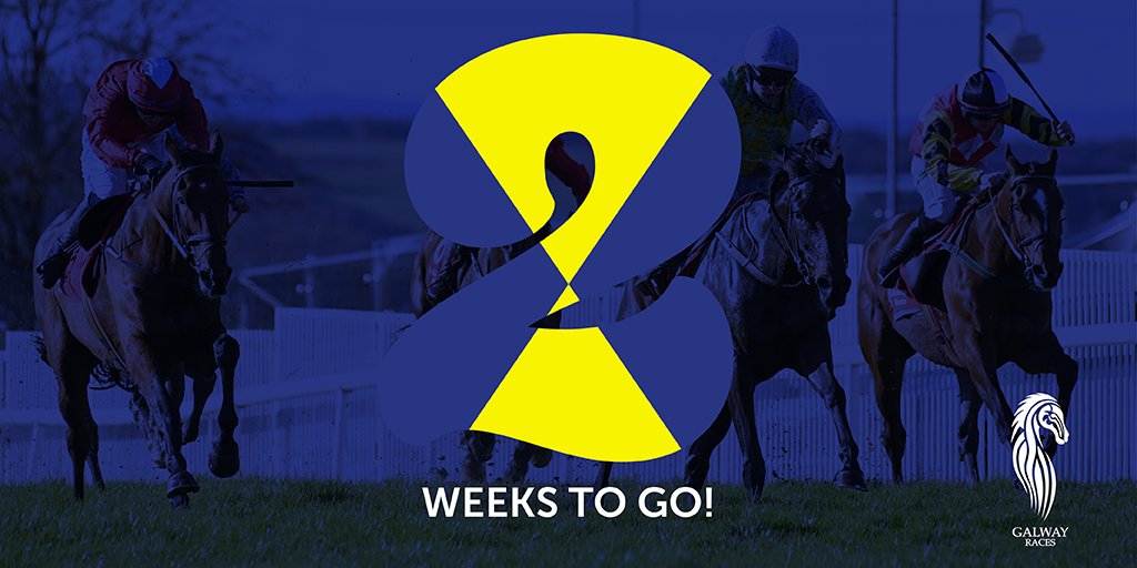 Galway_Races's tweet image. 🥳2 WEEKS TO GO!!!

📆 Monday 29th July to Sunday 4th August.
🏇Galway is calling you.

&amp;gt;&amp;gt;&amp;gt; galwayraces.com

#GalwayRaces #Unmissable #Reunions #Friendships #TheLoveofTheHorse #SummerFestival