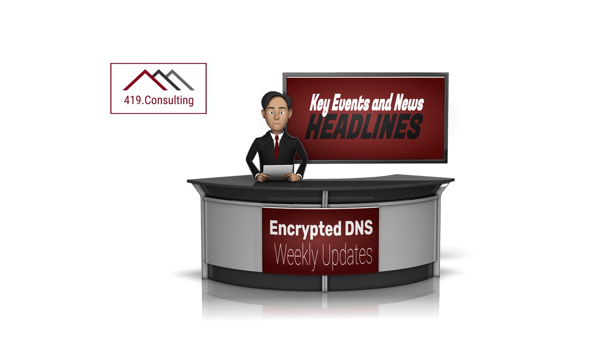 419Consulting's tweet photo. Details of selected press articles, conference papers etc from the last week or so that may be of interest, mainly with some connection to #DNS and associated topics
https://t.co/weDyU6HGLC
#EncryptedDNS #cybersecurity #DNSSEC #IETF120 #IGF24 #OARC43 https://t.co/c3CFGfqSAm