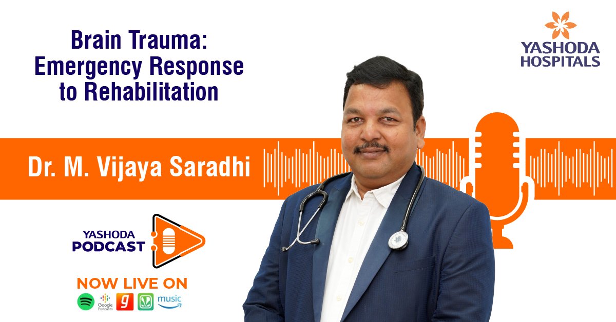 Explore the critical journey from emergency response to rehabilitation in cases of brain trauma. Join us as Dr. M. Vijaya Saradhi, provides expert insights into this complex and impactful topic.

Listen: open.spotify.com/episode/5h1rSU…

#BrainTrauma #YashodaHospitals