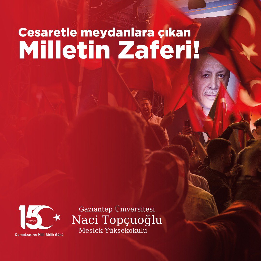 TopcuogluMyo's tweet photo. 15 Temmuz Demokrasi ve Millî Birlik Günü'nde, vatanımız ve demokrasimiz için canlarını feda eden kahraman şehitlerimizi rahmet, minnet ve saygıyla anıyoruz. Demokrasiye olan inancımızla, birlik ve beraberliğimizi her daim koruyacağız.

#15Temmuz
#TürkiyeYüzyılınınKahramanları https://t.co/kVFOp2b52a