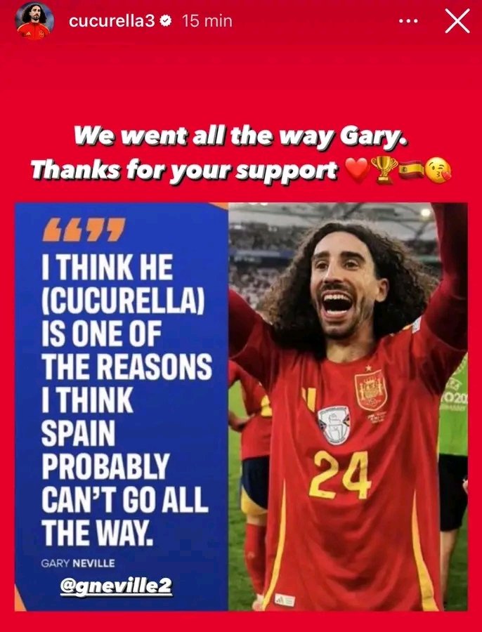 JuniorWebala's tweet photo. Gary Naville one of the failure right backs,,ever...
Proved wrong by Cucurella📌📌 https://t.co/vc6IRiUVLs