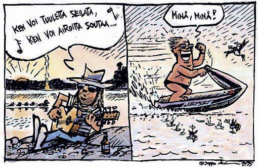 <a href="/KoomikkoKivi/">Koomikko Kivi</a> Aivan, #vesijetti on on turha ja vaarallinen lelu.